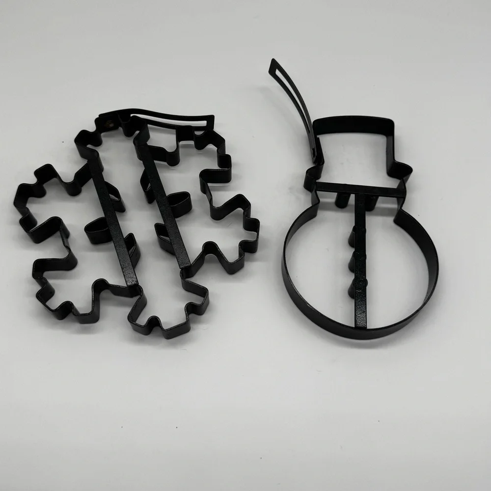 Williams Sonoma Winter Snow Pancake Molds - Snowflake and Snowman